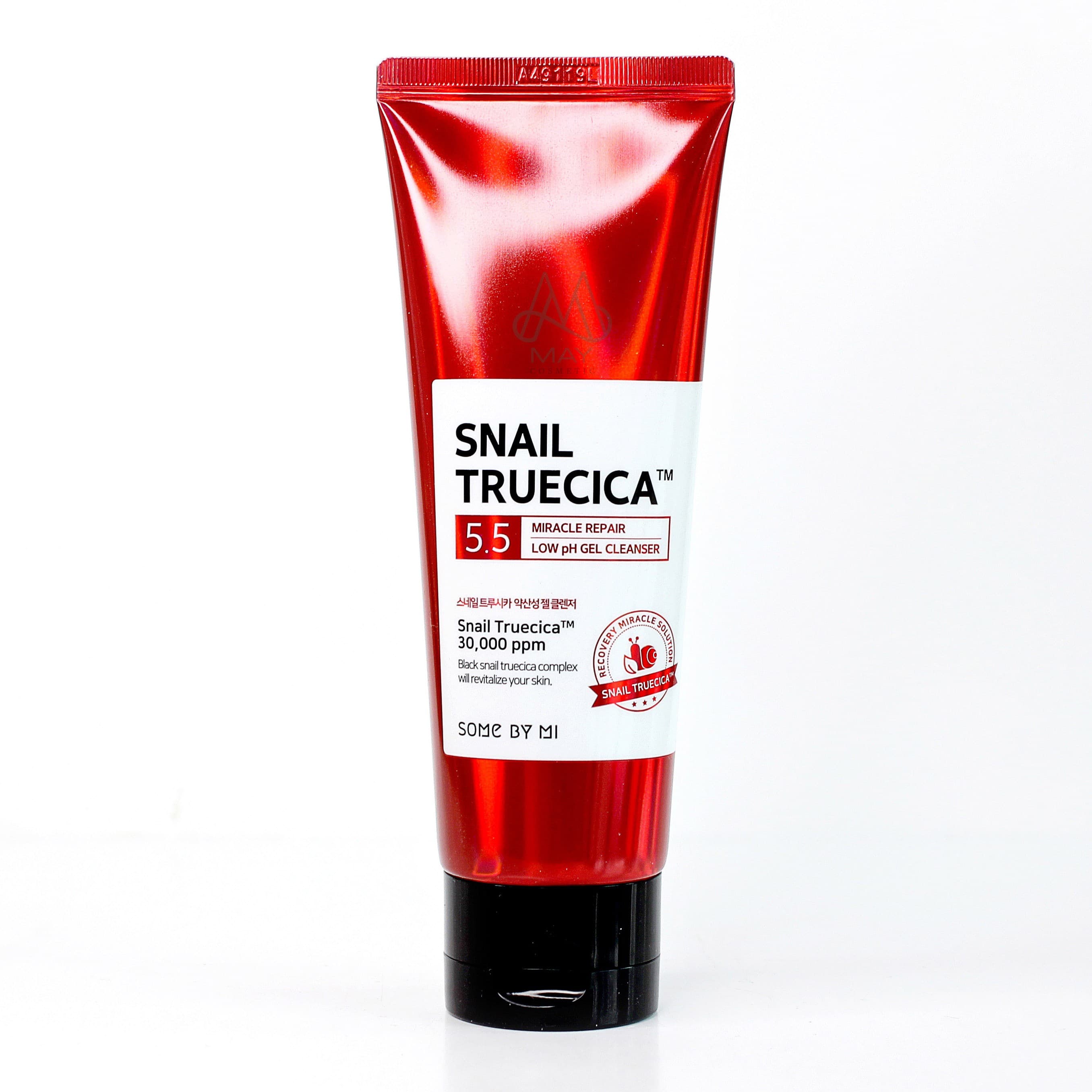 Sữa rửa mặt ốc sên trắng da mờ sẹo Some By Mi 100ml