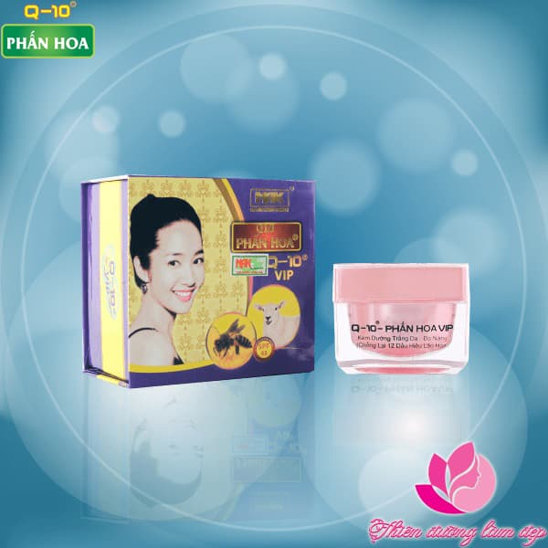 Kem dưỡng da đa năng chống lại 12 dấu hiệu lão hóa KEM PHẤN HOA VIP Q10 (40g)