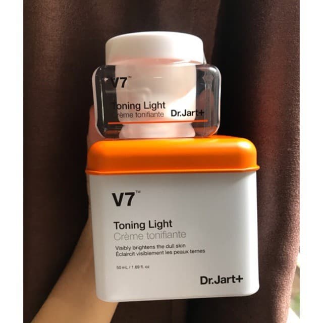 [HCM]KEM DƯỠNG TRẮNG VÀ TÁI TẠO DA V7 DR.JART TONING LIGHT HÀN QUỐC 50ml MẪU MỚI 2019