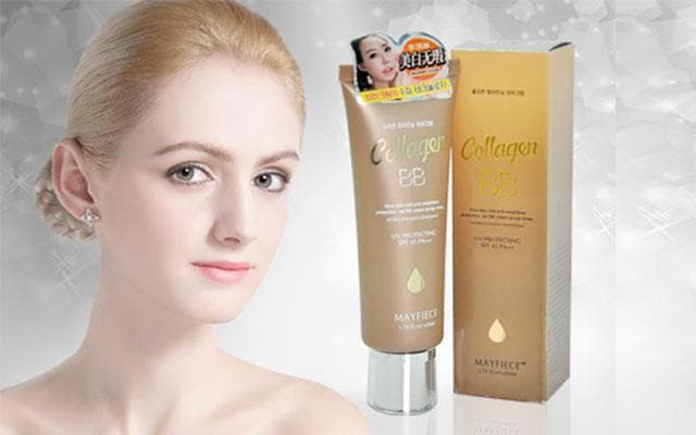 [HCM]Kem nền Collagen che khuyết điểm và làm trắng da BB MayFiece