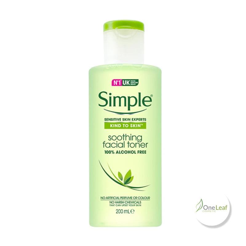Nước hoa hồng Simple Kind To Skin Soothing Facial Toner 200ml OL098