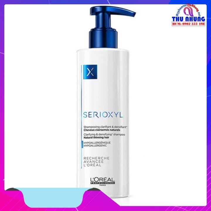 [HCM][LOREAL CHÍNH HÃNG] Dầu gội Loreal Serioxyl chống rụng và làm dày tóc 250ml.