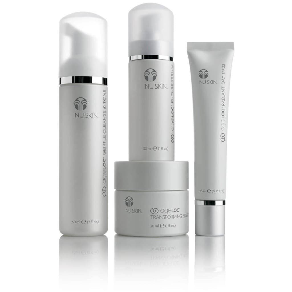 [HCM]Bộ sản phẩm dưỡng da ageLOC Transformation  (Cleanse & Tone Future Serum Radiant Day Transforming Night)