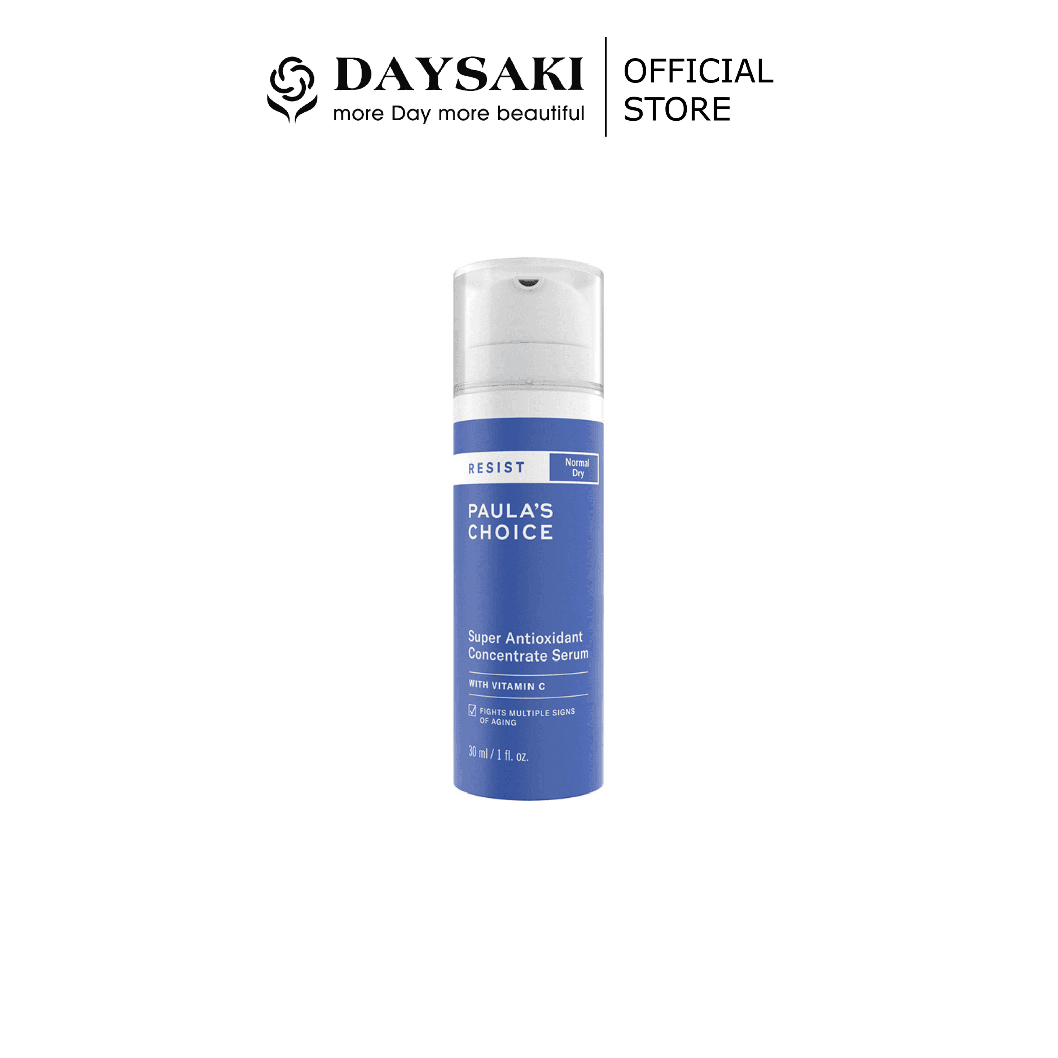 Paulas Choice Tinh Chất Điều Trị Lão Hóa Chuyên Sâu Dành Cho Da Khô Resist Super Antioxidant Concentrate Serum 30ml