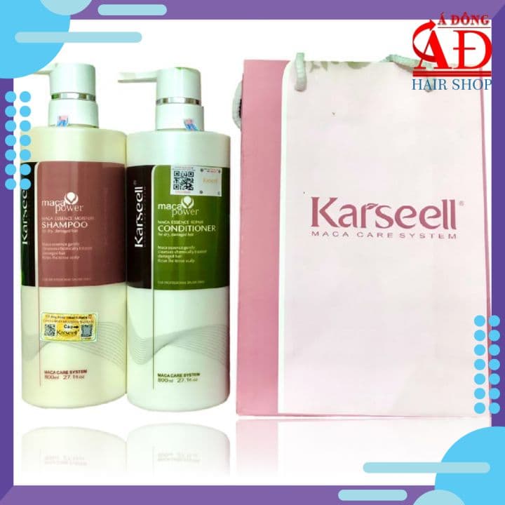[Chính hãng] Bộ dầu Gội xả Karseell collagen cho tóc khô hư tổn 800mlx2
