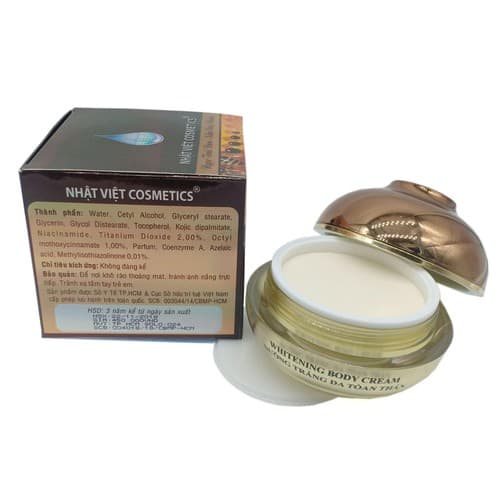 [150g] Kem dưỡng trắng da toàn thân NGỌC TRAI ĐEN - Mỹ phẩm Hà Linh