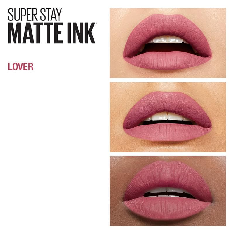 [HCM]Maybelline - Son kem chuẩn lì giữ màu 16h Maybelline Super Stay Matte Ink 5ml