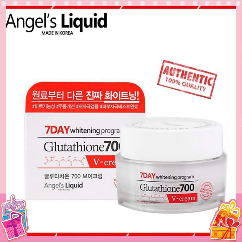 KEM DƯỠNG TRẮNG DA GLUTATHIONE 700 V CREAM 50ML 7 day 7day v7 kem mặt 7day