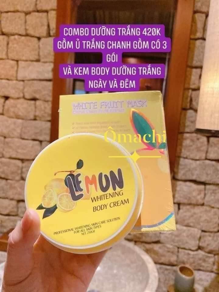 Kem Body Chanh Tươi Lemon kem dưỡng da toàn thân - Tươi Shop
