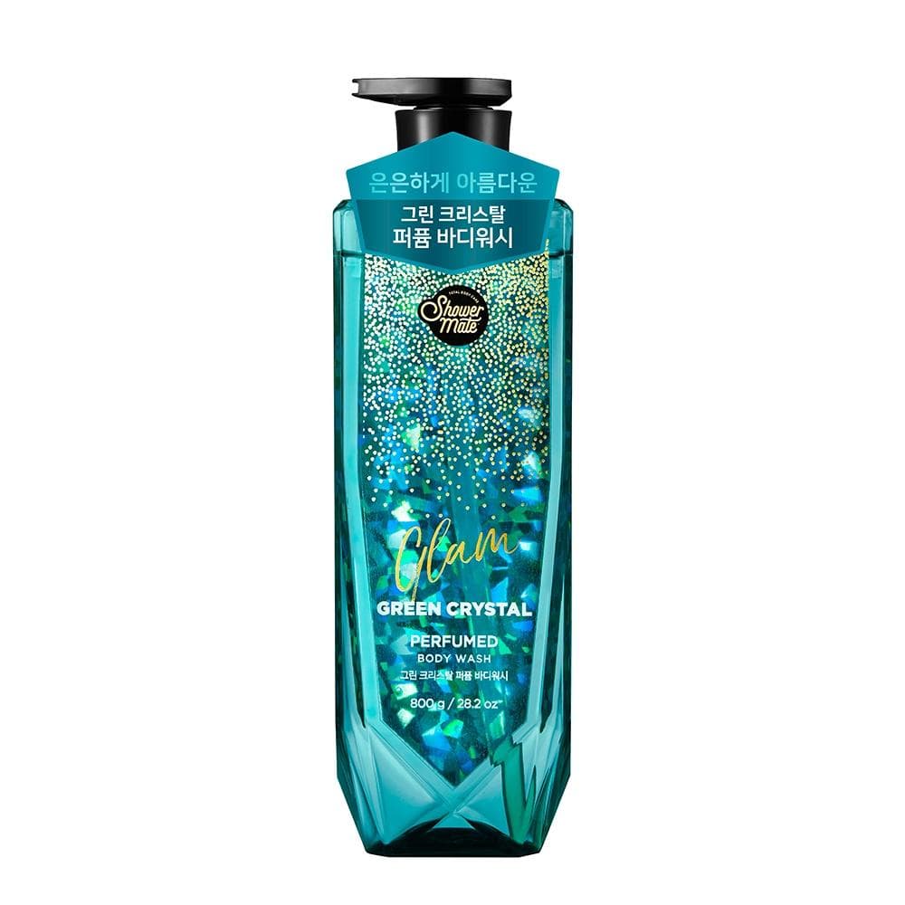 Sữa tắm nước hoa Showermate Glam Green Crystal Hàn Quốc 800ml
