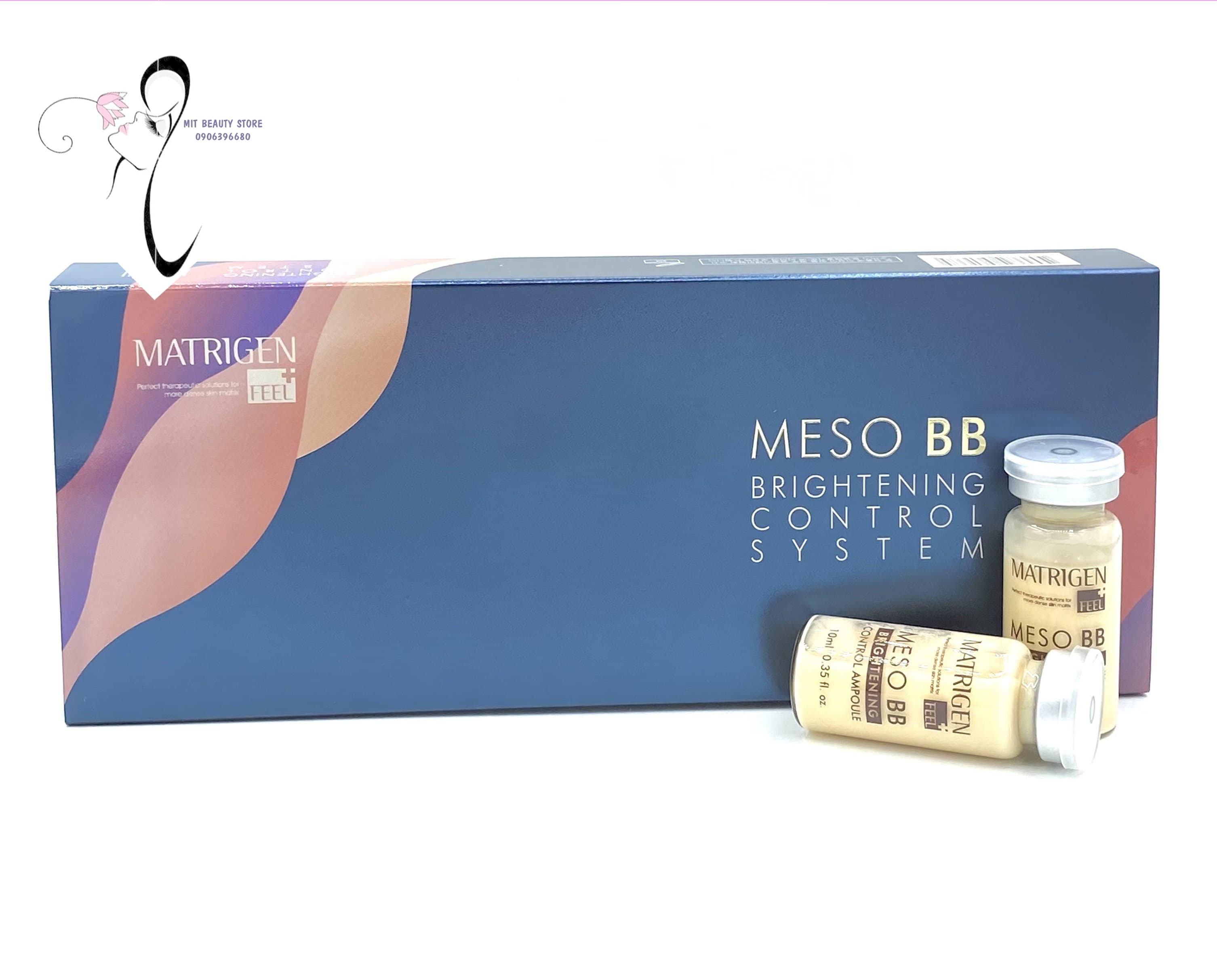 [HCM]Hộp 5 lọ MESO BB MATRIGEN Serum cấy phấn  Hàn Quốc lọ 5ml dùng trong spa mesowhite BB mẫu mới