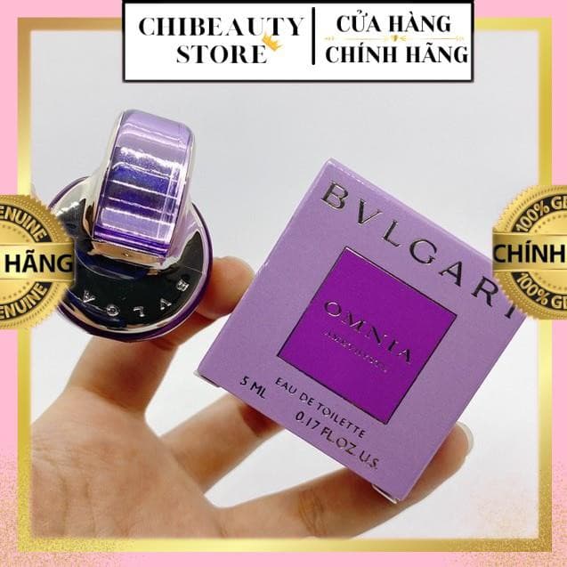 Nước hoa nữ Bvlgari Omnia Amethyste EDT 5ml