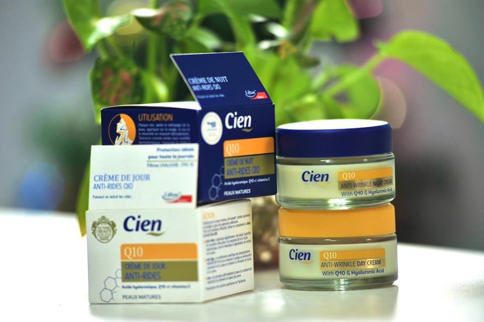 Kem dưỡng da chống lão hóa Cien Q10 50ml bản nội địa Pháp