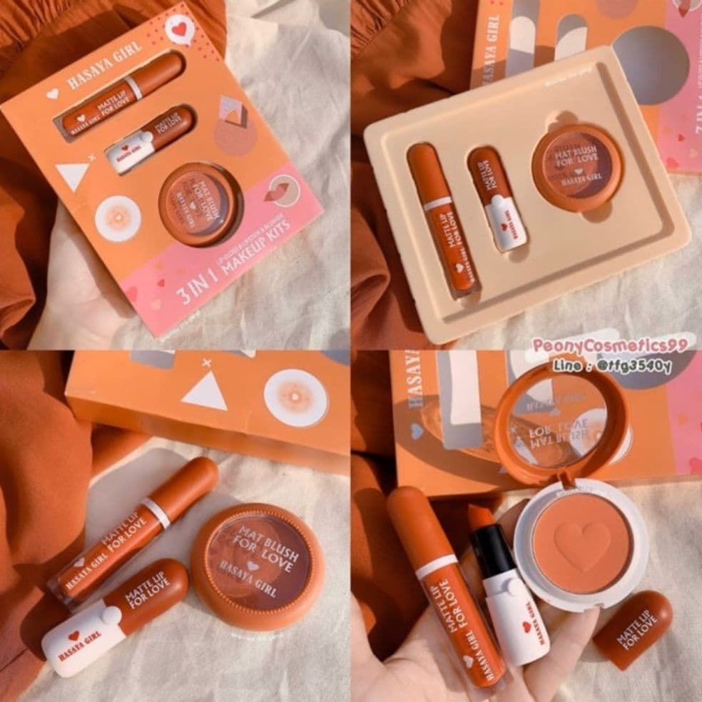 [HCM]Set Trang Điểm 3in1 Hasaya Girl Make Up Kit
