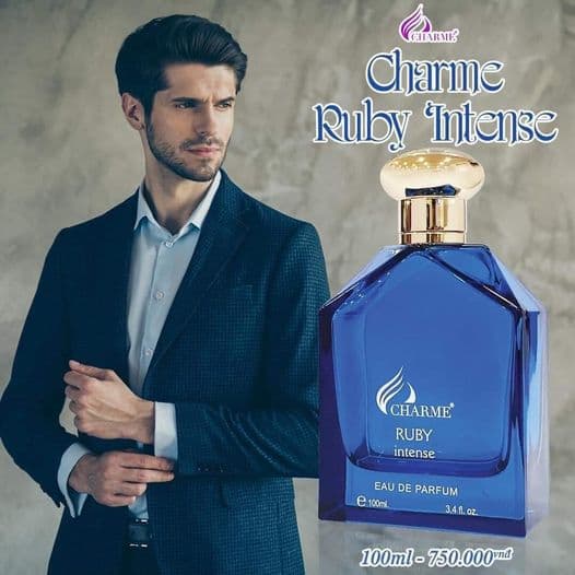 Nước Hoa Nam 𝐑𝐔𝐁𝐘 𝐈𝐍𝐓𝐄𝐍𝐒𝐄 100ml chính hãng