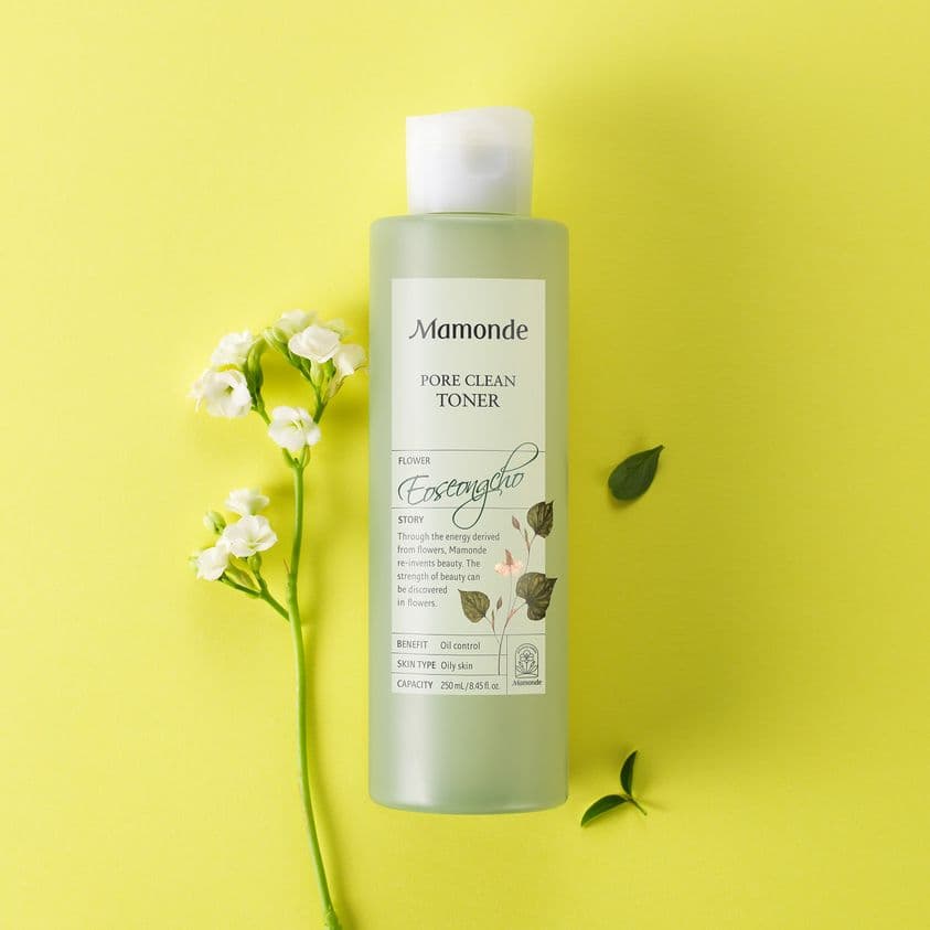 Nước hoa hồng Mamonde DIẾP CÁ Pore Clean Toner Eoseongcho 250ml
