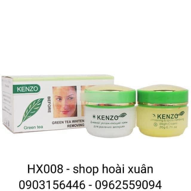 Kem dưỡng da Kenzo green tea Nga tinh chất sâm ngọc trai - HX008