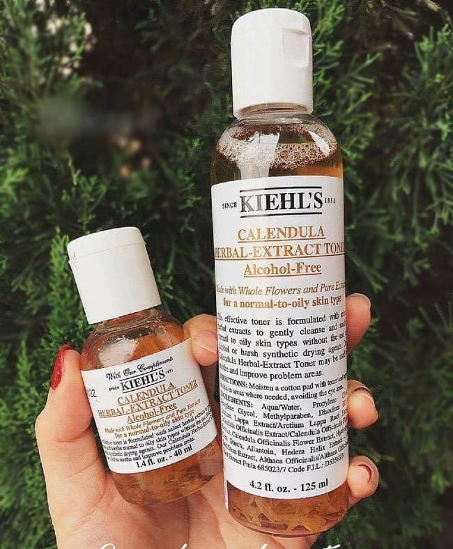 Toner hoa cúc Kiehls Calendula Herbal Extract Alcohol-Free Toner