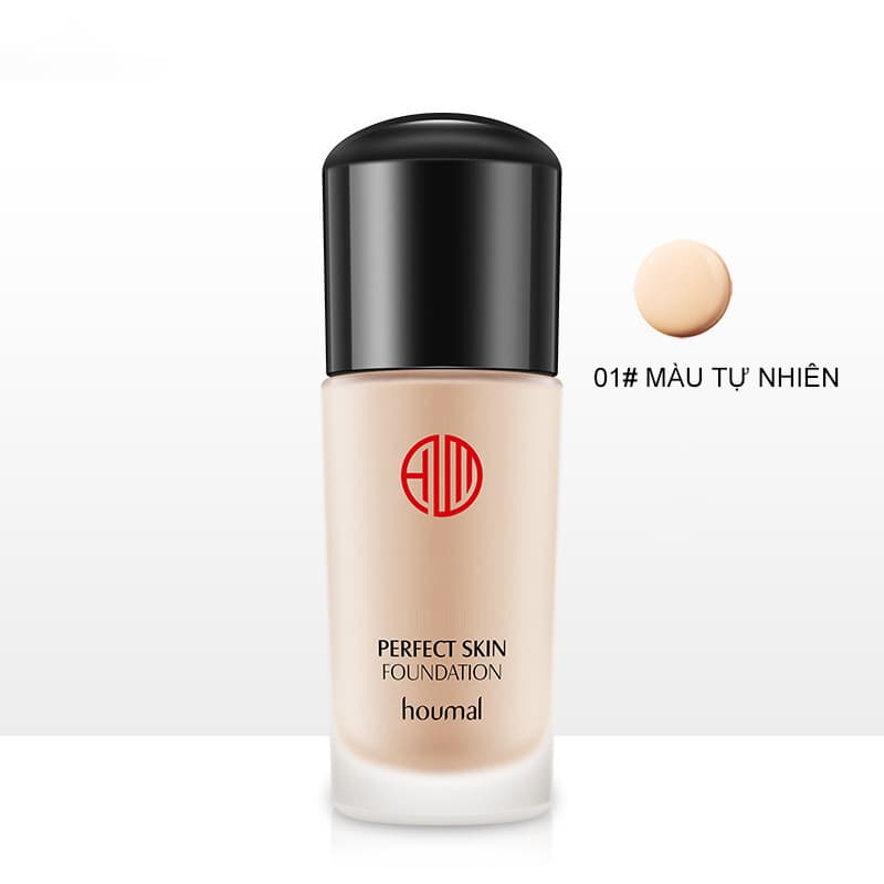 [HCM]【Urbeauty Mall】- Kem Nền Dạng Lỏng HOUMAL Dưỡng Ẩm Làm Sáng Đều Màu Da Che Khuất Khuyết Điểm Cực Tốt