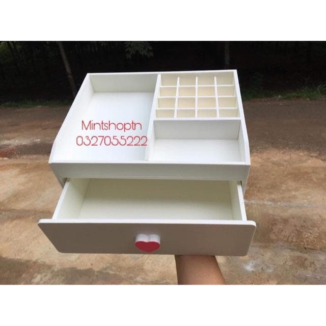 [HCM]Khay trang điểm đủ màu 25cm