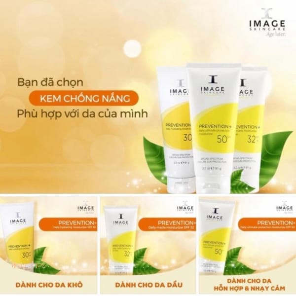 [HÀNG CÔNG TY] Kem Chống Nắng Vật Lý IMAGE Skincare Prevention SPF30+ 32+ 50+ Cho Da Dầu Nhờn Da Khô Da Hỗn Hợp - SimmyShop