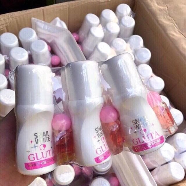 [HCM]Lăn Khử Mùi Làm Trắng Snail White Tặng Serum Trị Thâm – DC