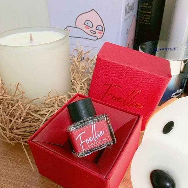 Nước Hoa Vùng Kín Foellie Hàn Quốc 5ml - Màu đỏ