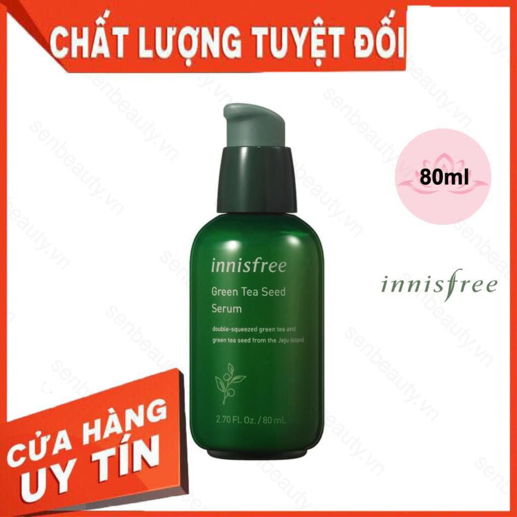 [HCM][Freeship] Tinh Chất Dưỡng Ẩm Chiết Xuất Trà Xanh Green Tea Seed Serum 80ml Chính Hãng