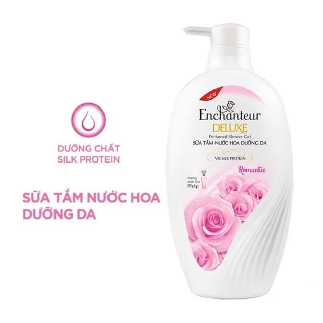 Sữa tắm nước hoa dưỡng da Enchanteur Romantic