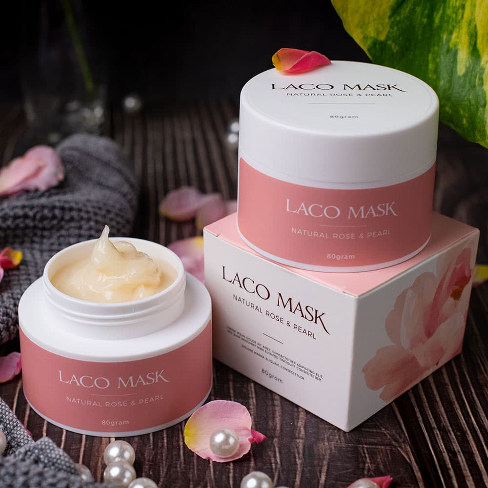 Mặt nạ dưỡng da LACO MASK giúp nuôi dưỡng làn da trắng hồng mịn màng