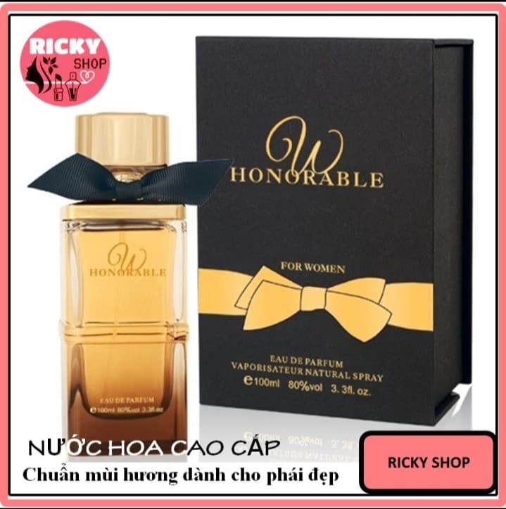 [HCM][THƠM XỈU] Nước Hoa Nữ Chính Hãng HONORABLE SELLION 100ml