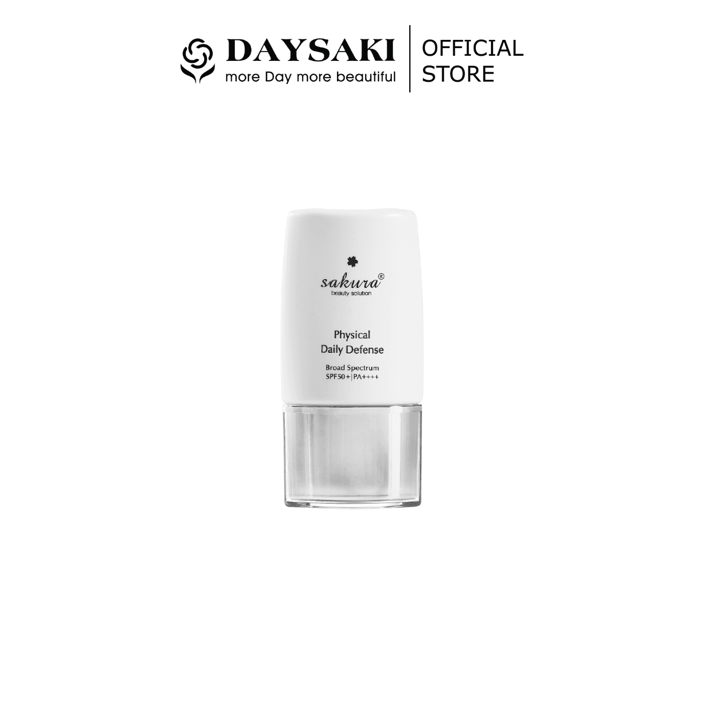 [HCM]Sakura Kem Chống Nắng Vật Lý Dạng Nhũ Tương Physical Daily Defense SPF 50+ PA++++ 30G