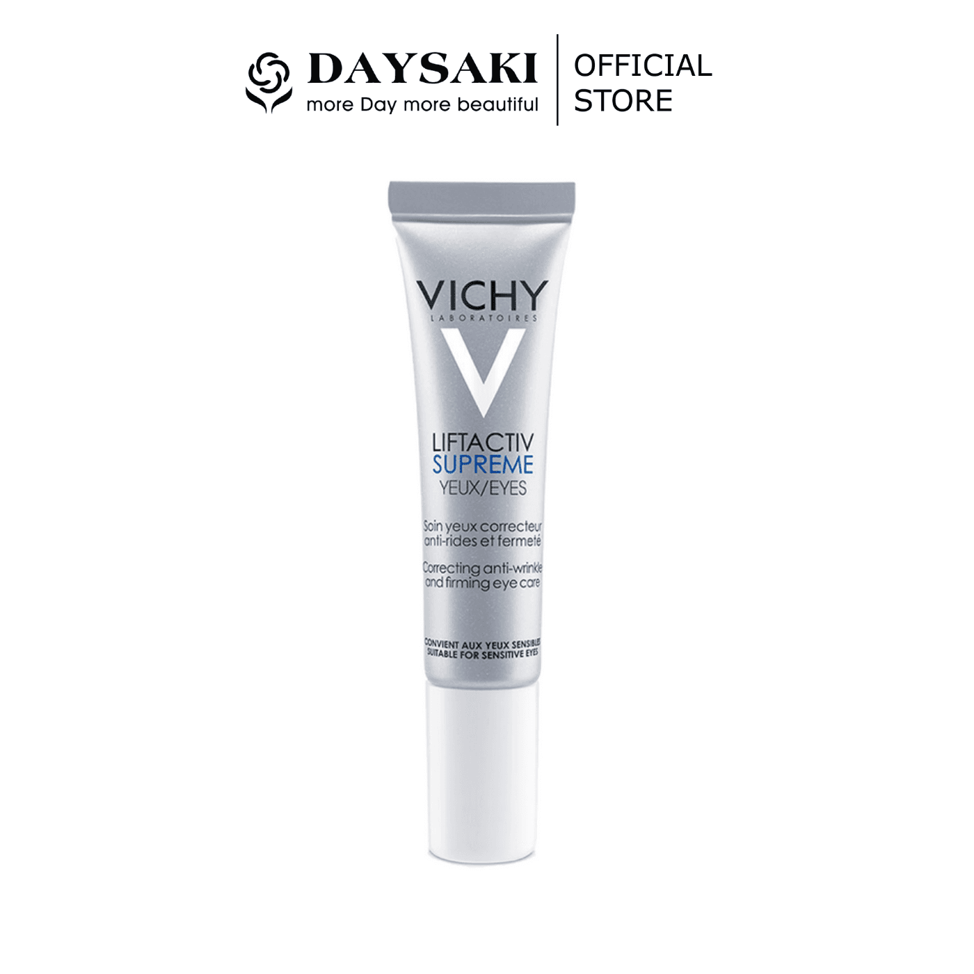 [HCM]Vichy Kem Dưỡng Giúp Giảm Nếp Nhăn & Săn Chắc Da Vùng Mắt Liftactiv Eyes Supreme Global Anti-Wrinkle & Firming Care 15ml