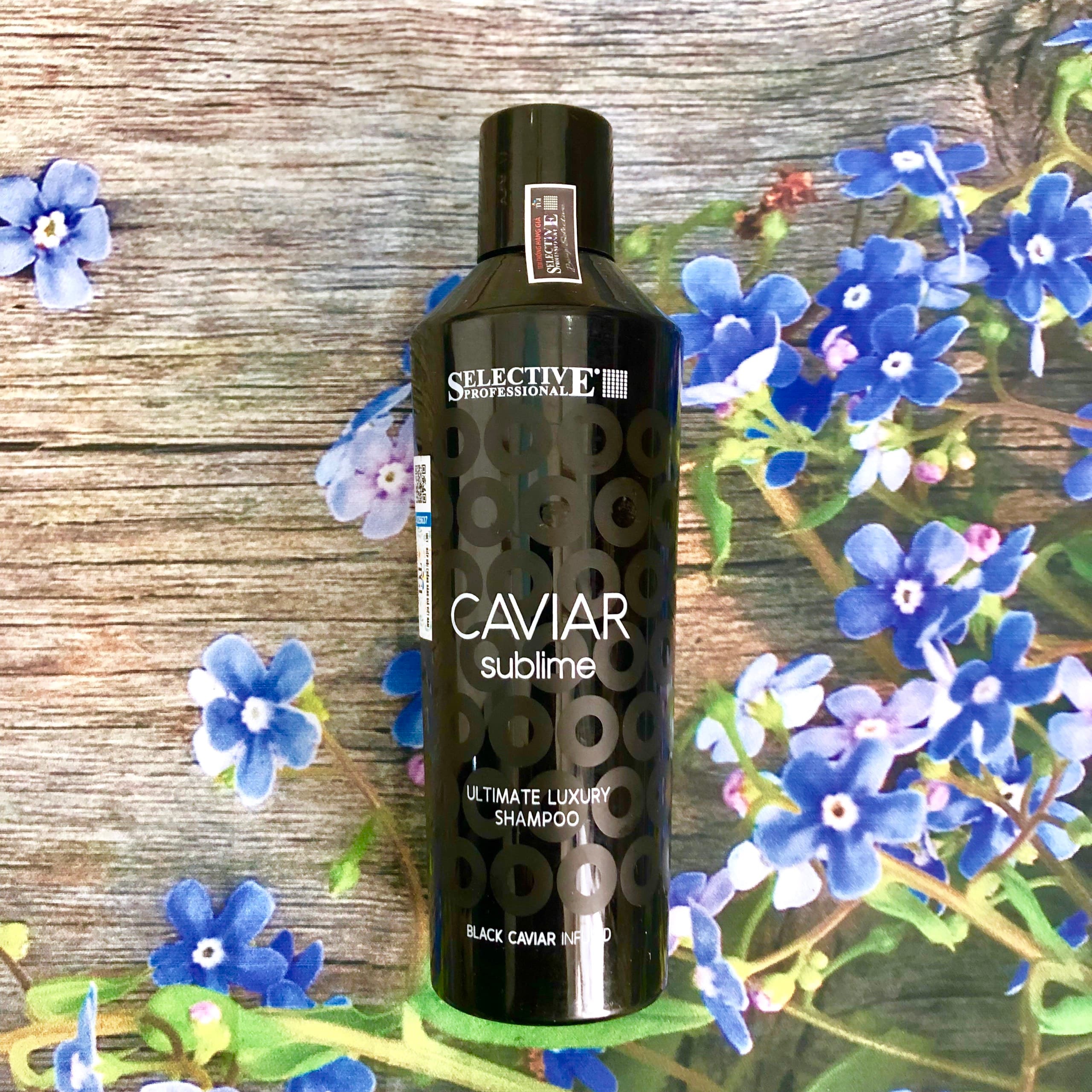 [HCM]Dầu gội Selective Caviar Sublime dưỡng ẩm phục hồi tóc chiết xuất trứng cá tầm 250ml