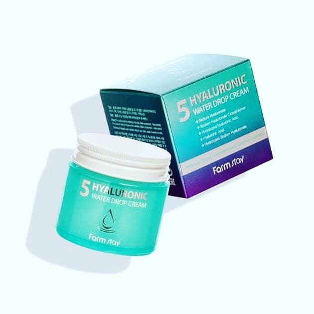 Kem dưỡng da cấp nước 5 Hyaluronic Water Drop Cream Farmstay 100ml (SK05)