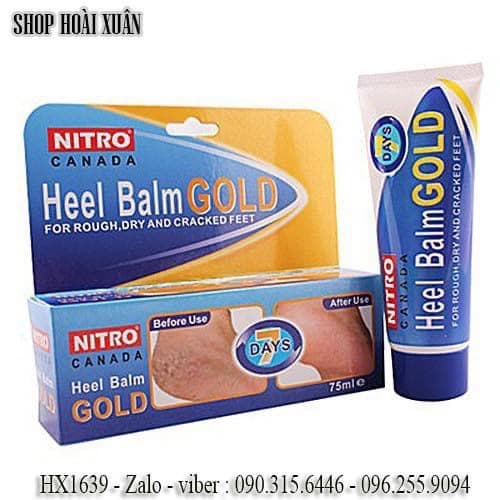 [HCM]Kem xoá vết nứt gót chân Nitro canada cream 7day 75ml - kem dưỡng gót chân - HX1639 - Làm đẹp / Chăm sóc cá nhân / Tắm & Chăm sóc cơ thể / Cải thiện & Chăm sóc cơ thể