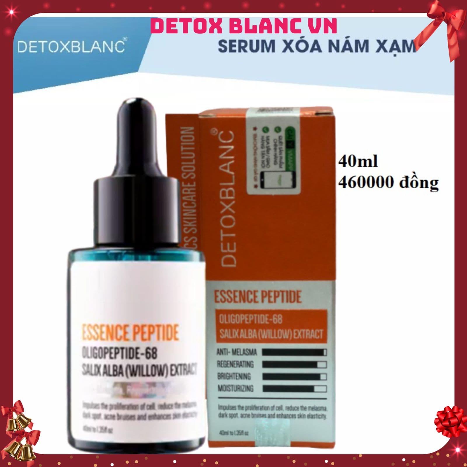 Serum trị nám tàn nhang Detox Blanc loại 40ml