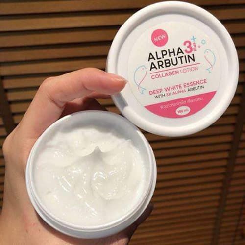 Kem dưỡng trắng da Alpha Arbutin Collagen Body Cream 100ml