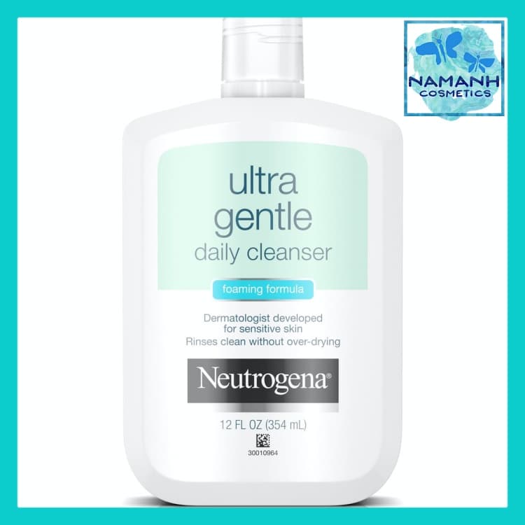 Sữa rửa mặt cho da dầu nhạy cảm Neutrogena Ultra Gentle Daily Facial Cleanser Foaming Formula 171mL
