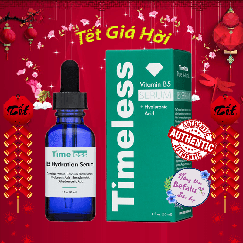 Serum Timeless B5 - Hồi phục da dưỡng da trắng sáng