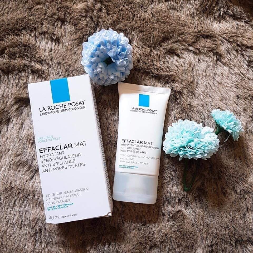 Kem dưỡng kiềm dầu La roche Posay effaclar Mat 40ml