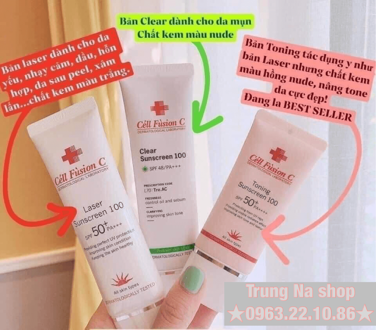 Kem Chống Nắng Cell Fusion C 50ml