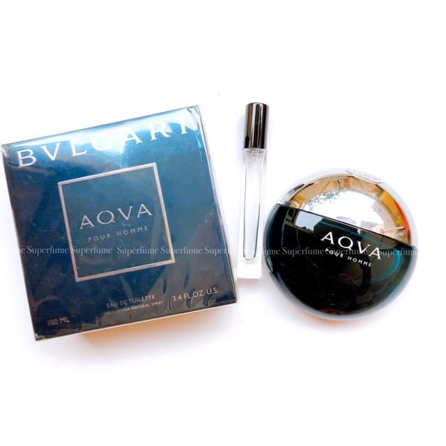 [ Mẫu Thử ] Nước Hoa B.V.L.G.A.R.I Aqva Pour Homme 10Ml Edt Spray / Chuẩn Authentic