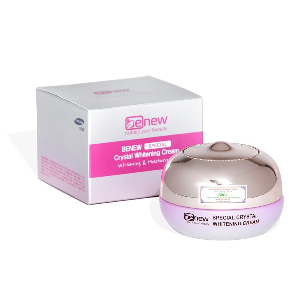 Kem dưỡng trắng da chống lão hoá Special Crystal Whitening Cream Hàn Quốc 50ml