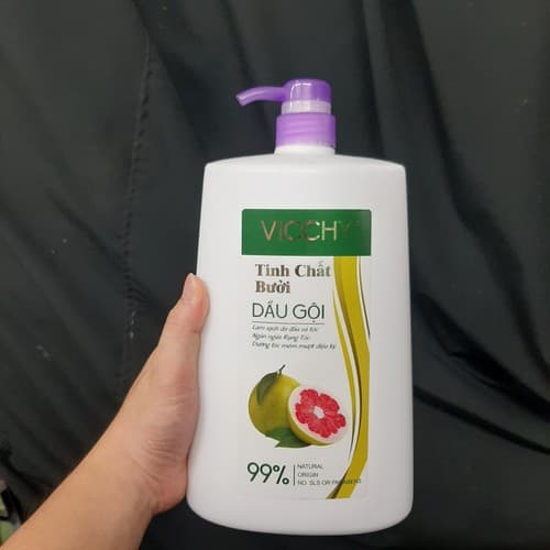 Dầu gội nước hoa hương bưởi kích mọc tóc Vicchy Shampoo 1400ml