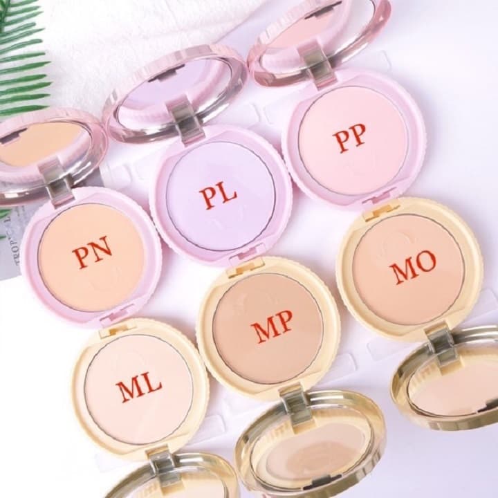 Phấn phủ Canmake Marshmallow Finish Powder và Canmake Transparent Finish Powder Nhật xịn chống nắng cao và vừa phấn má hồng phấn trang điểm