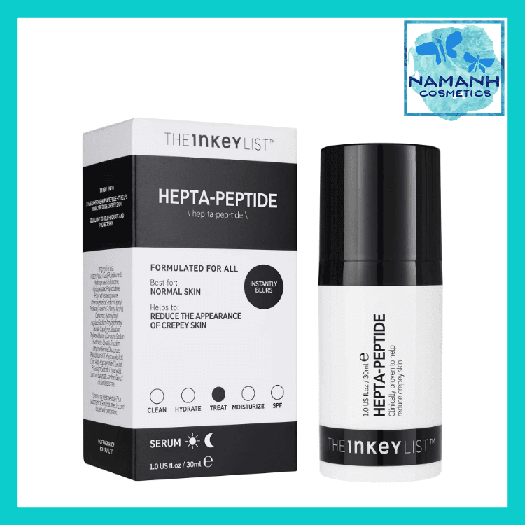 Kem dưỡng chống lão hóa The INKEY List Hepta-Peptide 30 ml