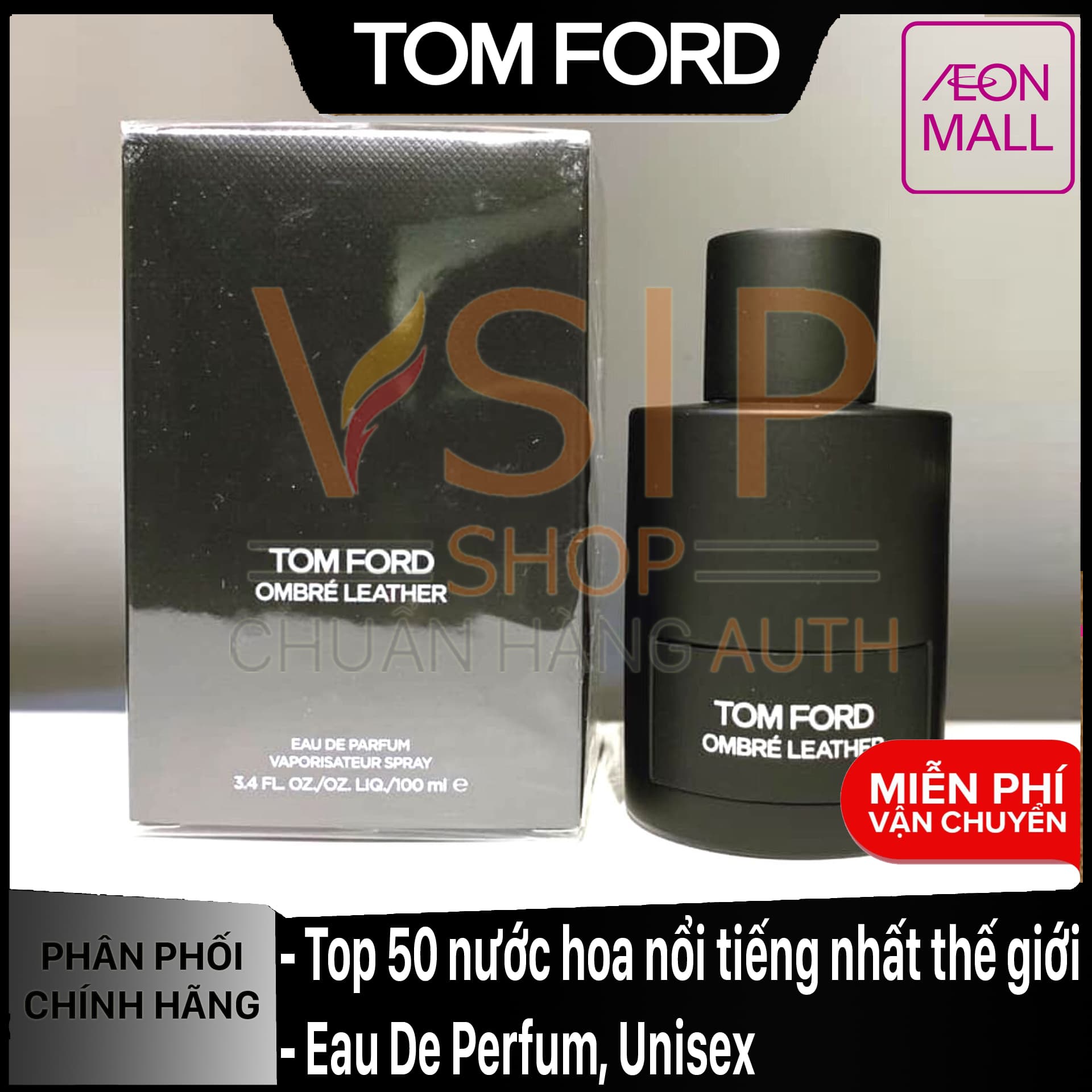 Nước hoa Đẳng Cấp Lôi Cuốn Tom Ford Ombre Leather 2018 100ml