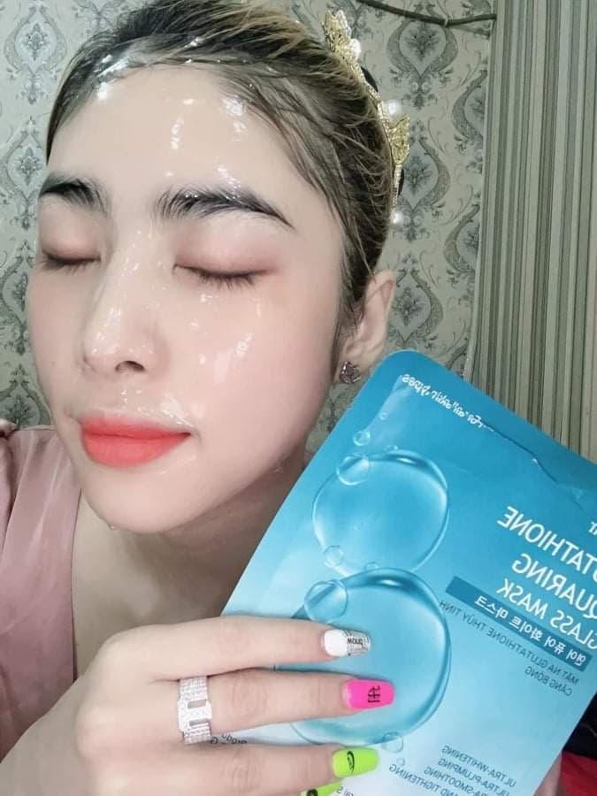 MẶT NẠ DƯỠNG DA LAMER CARE - MẶT NẠ THỦY TINH GLUTATHIONE DR LACIR ( 6 MIẾNG )