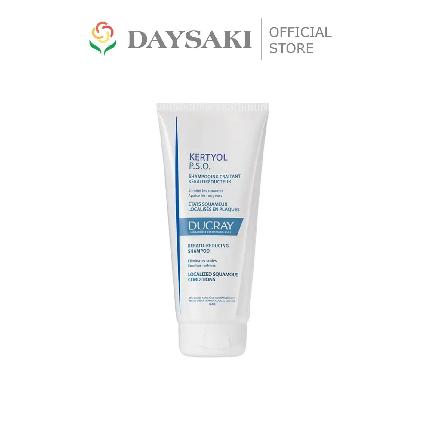 [HCM]Ducray Dầu Gội Dành Cho Da Đầu Gàu Mảng Kertyol Pso Shampoo (125ml)
